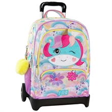 Zaino Organizzabile Trolley Staccabile Unicorno Mofumofu