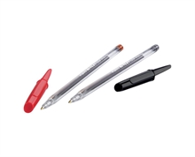 Hi-Text 661 Penna Sfera Blu Scatola 50 Pezzi  Punta Media 1 Mm