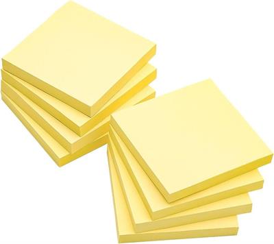 Memo Foglietti 75x75 100fg.Gialli