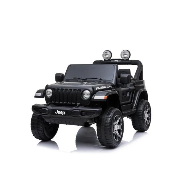 Auto Jeep Rubicon Nero 12Volt
