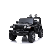Auto Jeep Rubicon Nero 12Volt