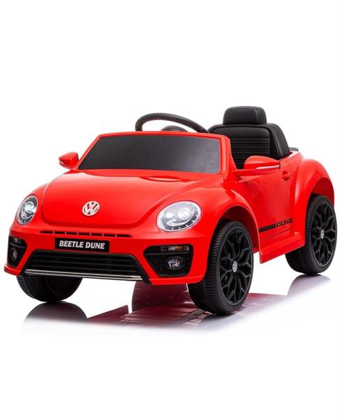 Auto Beetle Small Rosso 12Volt