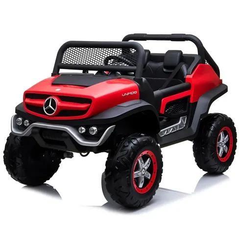 Auto Mercedes Unimog Rosso 12Volt