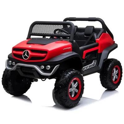 Auto Mercedes Unimog Rosso 12Volt