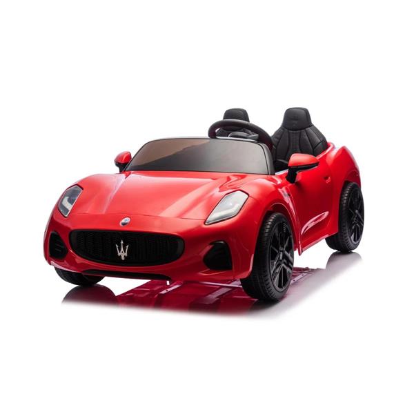 Auto Maserati Folgore Rosso Sedile In Pelle 12Volt