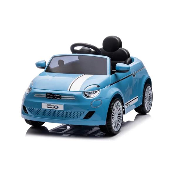 Auto Fiat 500 Blu 12Volt