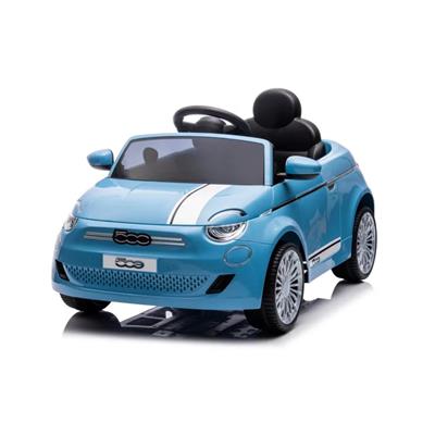 Auto Fiat 500 Blu 12Volt