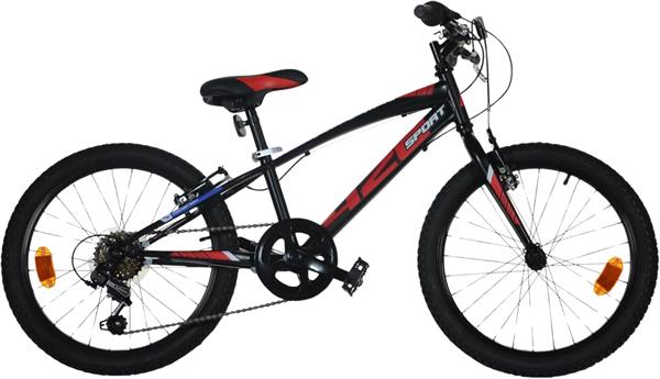 Bicicletta 20 MTB Boy Nera