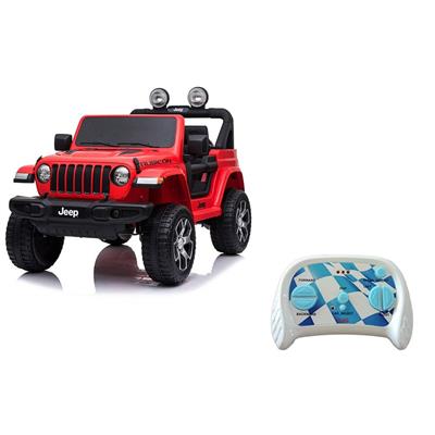 Auto Jeep Rubicon Rossa 12Volt