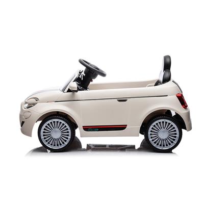 Auto Nuova Fiat 500 Bianca 12Volt