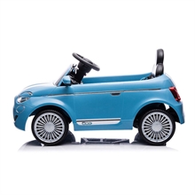 Auto Nuova Fiat 500 Blu 12Volt