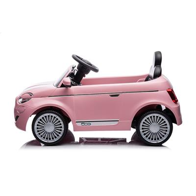 Auto Nuova Fiat 500 Rosa 12Volt