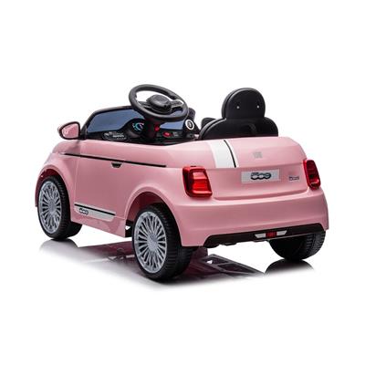 Auto Nuova Fiat 500 Rosa 12Volt