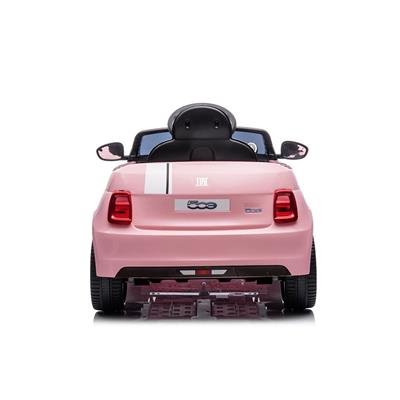 Auto Nuova Fiat 500 Rosa 12Volt