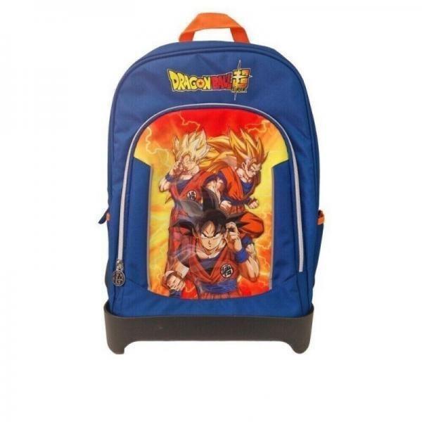 ZAINO ORGANIZZATO TROLLEY STACCABILE NEW DRAGONBALL/