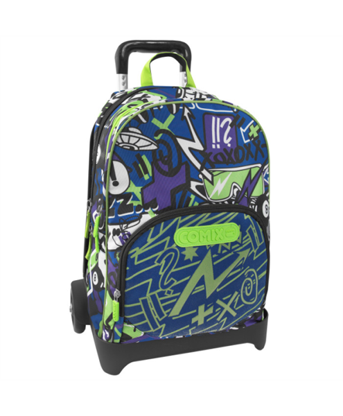 ZAINO ORGANIZZATO TROLLEY STACC.NEW COMIX BRIGHT BOY/