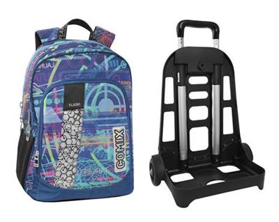 ZAINO ORG.TROLLEY STAC.NEW COMIX FLASH CYBER/