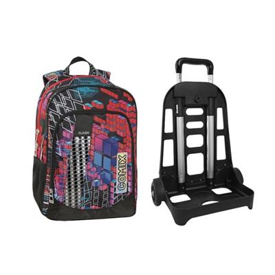 ZAINO TROLLEY STACCABILE COMIX FLASH CUBE WAVE..