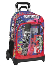 ZAINO TROLLEY STACCABILE COMIX FLASH ENJOY GENIUS..