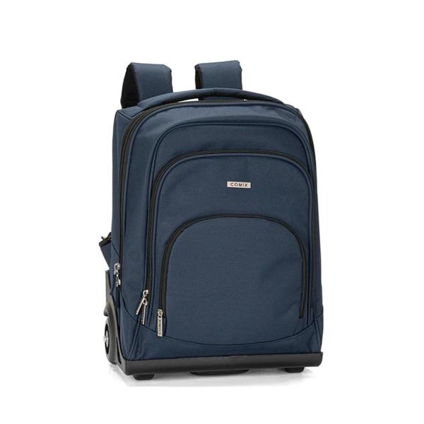 Zaino Trolley Premium Monocolore Blu Comix