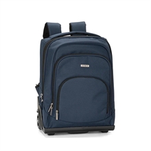 Zaino Trolley Premium Monocolore Blu Comix