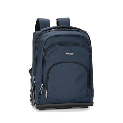 Zaino Trolley Premium Monocolore Blu Comix