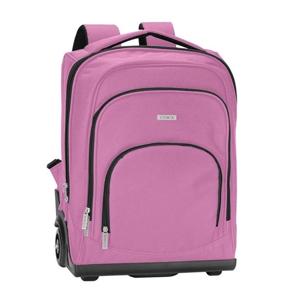 Zaino Trolley Premium Monocolore Mauve Comix
