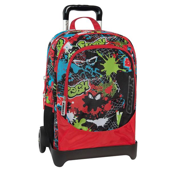 Zaino Trolley Stacc. Comix Wave Paint Ball