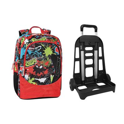 Zaino Trolley Stacc. Comix Wave Paint Ball
