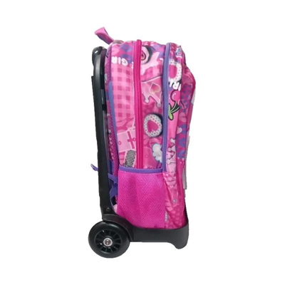 Zaino Trolley Stacc. Comix Wave Pins Girl