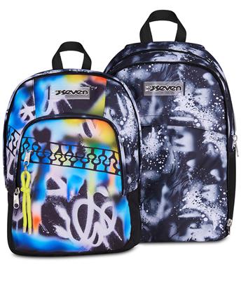 Zaino Dual Detach Seven Buzzy Note Boy