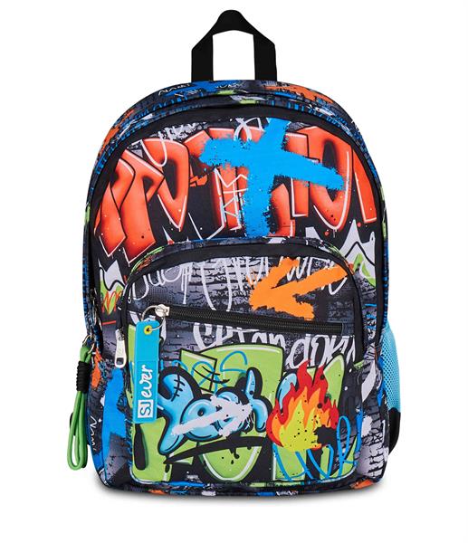 Zaino Doppio Scomparto Sj Gang Sj Ever High Flames