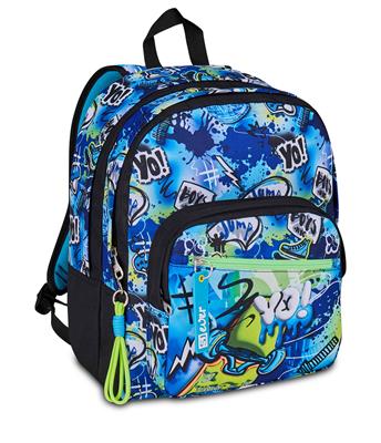 Zaino Doppio Scomparto Sj Gang Sj Ever Cloudy Blue