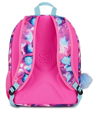 Zaino Doppio Scomparto Sj Gang Sj Ever Pink Beat