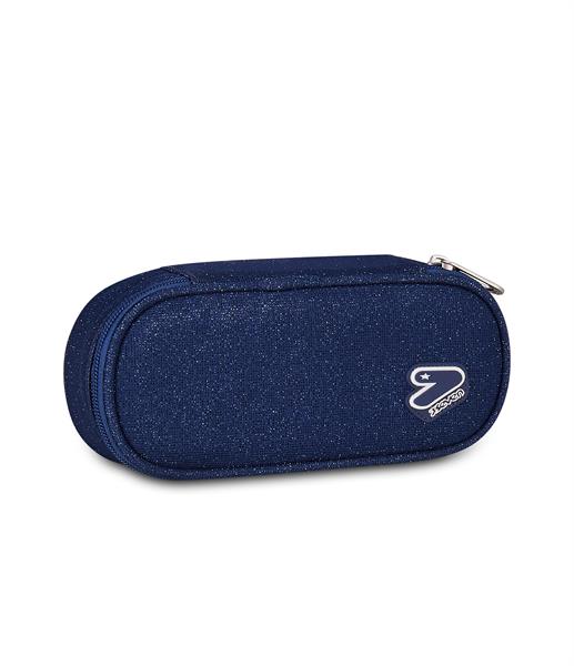 Astuccio Pencil Bag Round Plus Seven Shiny Tech