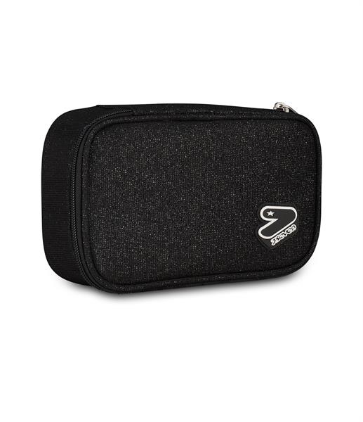 Astuccio Pencil Bag Round Plus Big Seven Shiny Tech