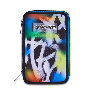 Astuccio 3 Zip Seven Buzzy Note Boy