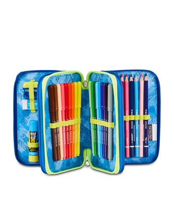 Astuccio 3 Zip Seven Electricvibe Boy