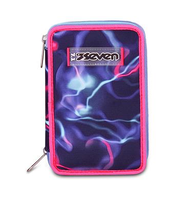 Astuccio 3 Zip Seven Electricvibe Girl