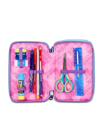 Astuccio 3 Zip Seven Electricvibe Girl