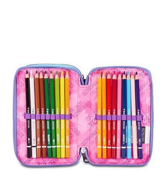 Astuccio 3 Zip Seven Electricvibe Girl