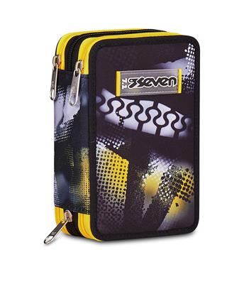 Astuccio 3 Zip Seven Golden Paint