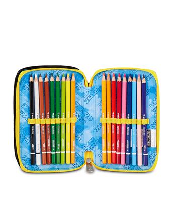 Astuccio 3 Zip Seven Golden Paint