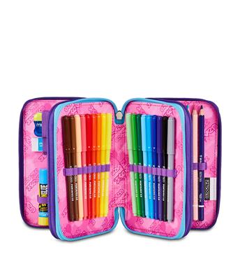 Astuccio 3 Zip Seven Pink Fusion