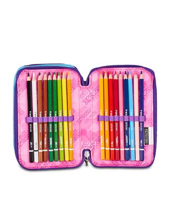 Astuccio 3 Zip Seven Pink Fusion