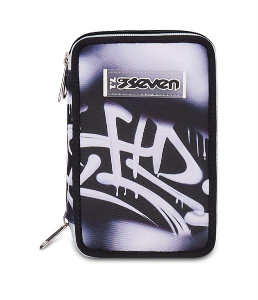 Astuccio 3 Zip Seven Plumpy Line Boy