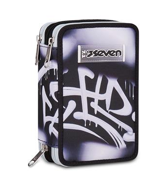 Astuccio 3 Zip Seven Plumpy Line Boy