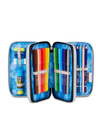 Astuccio 3 Zip Seven Plumpy Line Boy