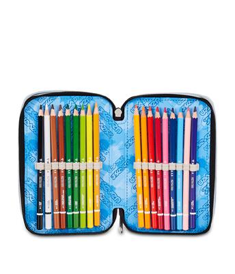 Astuccio 3 Zip Seven Plumpy Line Boy