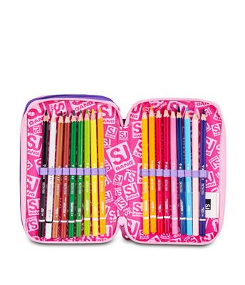 Astuccio 3 Zip 3D Sj Gang Glowcat